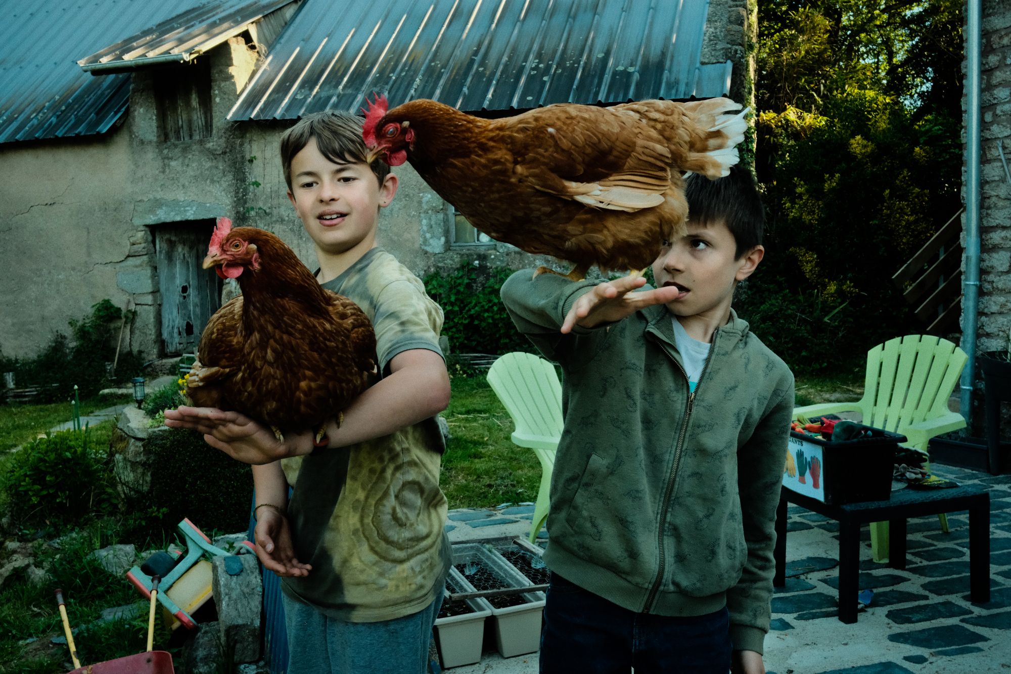 Community life at the Guinguette de Kercabiron in Brittany